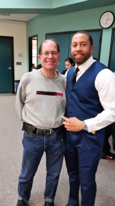 Alan Greenstein (author), Eric Brooks (photo from author's collection)