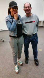 Sharrie Mccain, Alan Greenstein (author) (photo from author's collection)